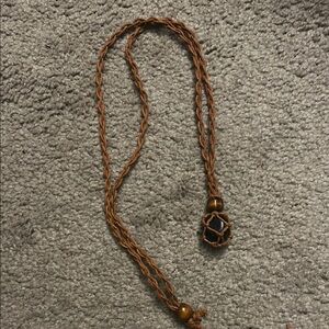 Handmade Amethyst Crystal Necklace
